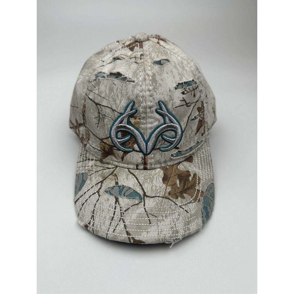 Realtree Hat Camo Hook-and-Loop Cap Distressed